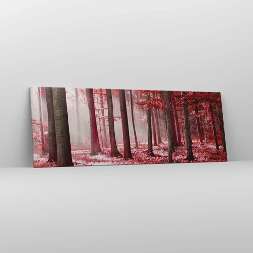 Canvas picture - Red Equally Beautiful - 140x50 cm