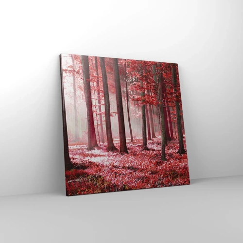 Canvas picture - Red Equally Beautiful - 50x50 cm