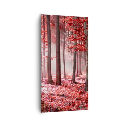 Canvas picture - Red Equally Beautiful - 65x120 cm