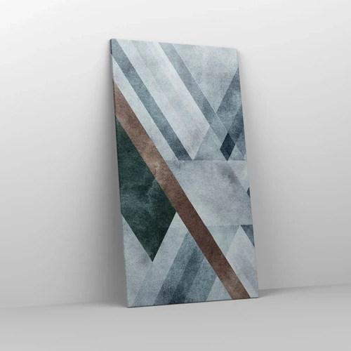 Canvas picture - Refined Elegance of Geometry - 65x120 cm