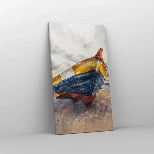 Canvas picture - Rest On the Shore - 45x80 cm