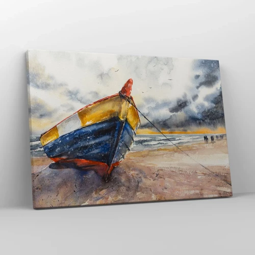 Canvas picture - Rest On the Shore - 70x50 cm