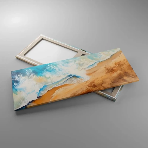 Canvas picture - Returning Wave - 100x40 cm