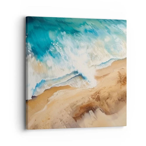 Canvas picture - Returning Wave - 30x30 cm