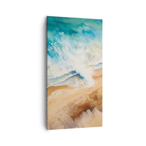 Canvas picture - Returning Wave - 55x100 cm