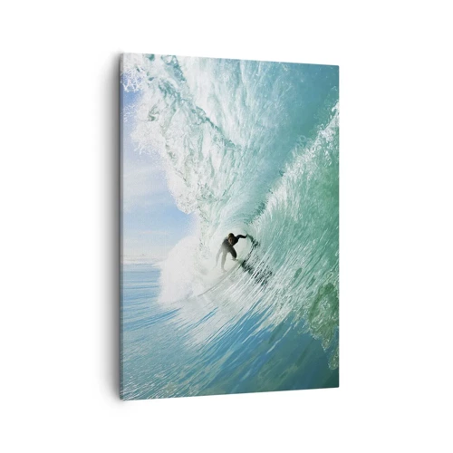 Canvas picture - Riding the Wave - 50x70 cm