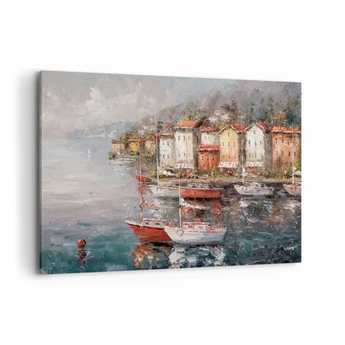 Canvas picture - Romantic Marina - 120x80 cm