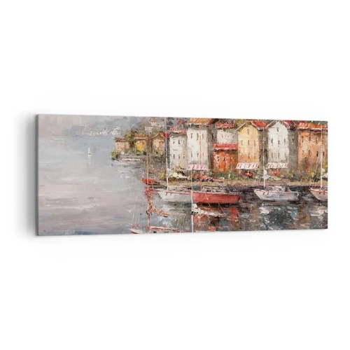 Canvas picture - Romantic Marina - 140x50 cm