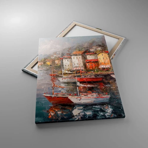 Canvas picture - Romantic Marina - 70x100 cm