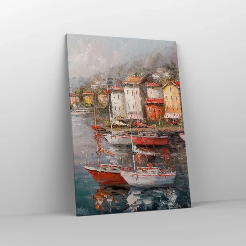 Canvas picture - Romantic Marina - 70x100 cm