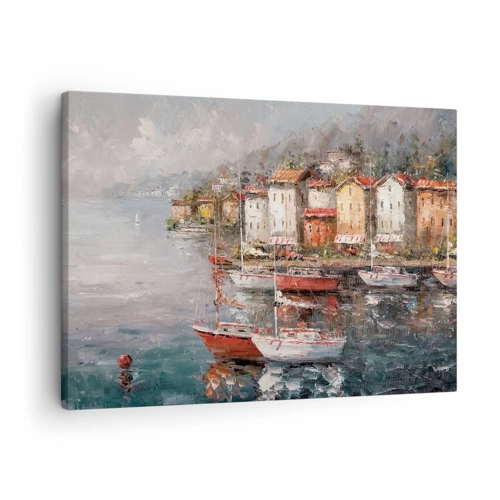 Canvas picture - Romantic Marina - 70x50 cm