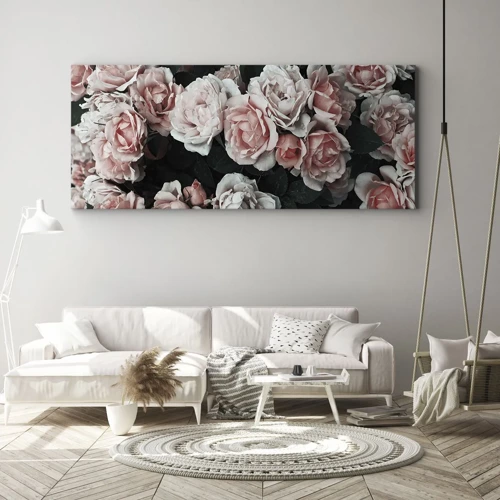 Canvas picture - Rose Ensemble - 100x40 cm