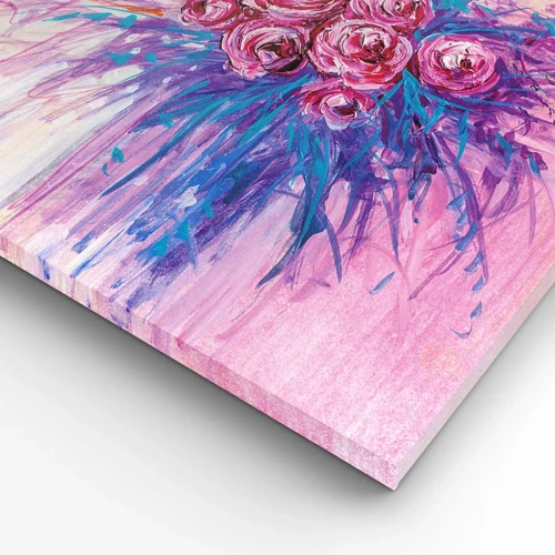 Canvas picture - Rose Fountain - 70x50 cm