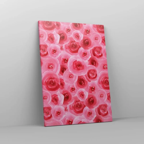 Canvas picture - Roses at the Bottom and at the Top - 50x70 cm
