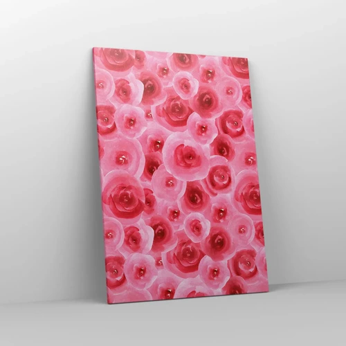 Canvas picture - Roses at the Bottom and at the Top - 70x100 cm