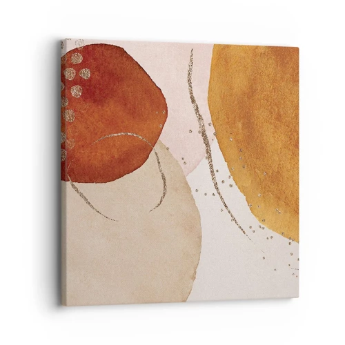 Canvas picture - Roundness and Movement - 30x30 cm
