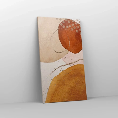 Canvas picture - Roundness and Movement - 45x80 cm