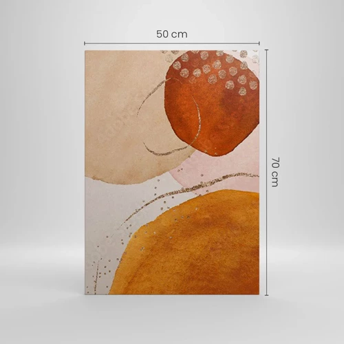 Canvas picture - Roundness and Movement - 50x70 cm