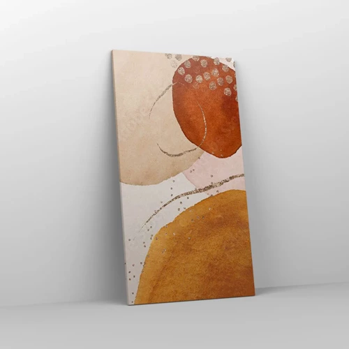 Canvas picture - Roundness and Movement - 55x100 cm