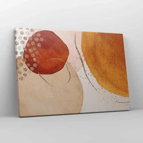 Canvas picture - Roundness and Movement - 70x50 cm