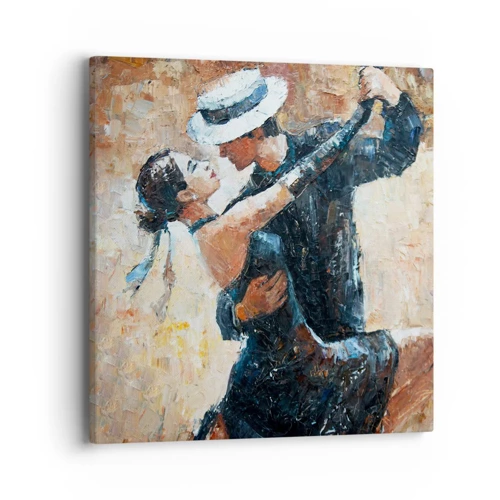 Canvas picture - Rudolf Valentino Style - 40x40 cm