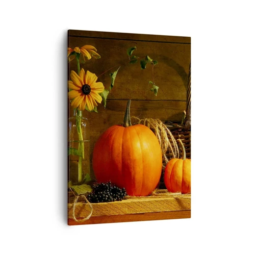 Canvas picture - Rustic Composition - Fruit of Autumn - 50x70 cm