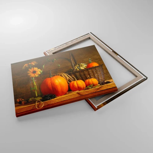 Canvas picture - Rustic Composition - Fruit of Autumn - 70x50 cm