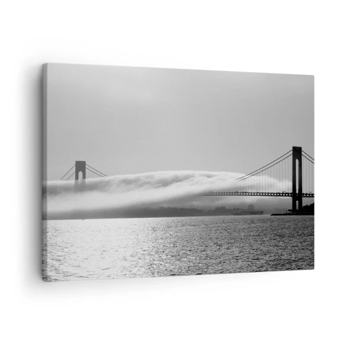 Canvas picture - Sailing through the Golden Gate - 70x50 cm