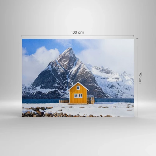 Canvas picture - Scandinavian Holiday - 100x70 cm
