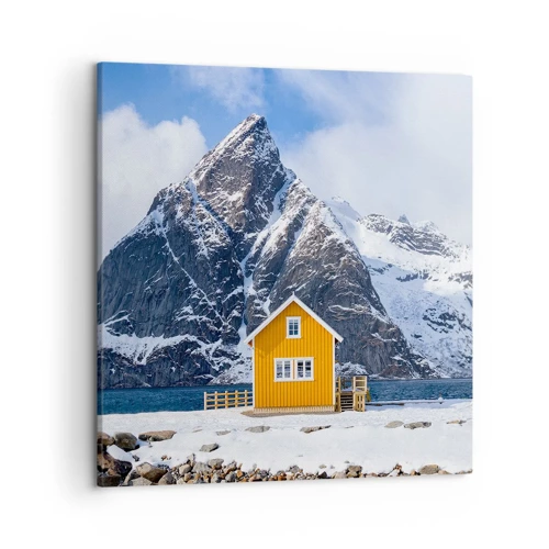 Canvas picture - Scandinavian Holiday - 50x50 cm