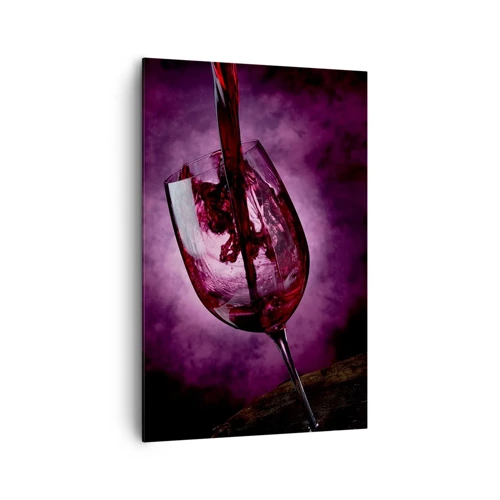 Canvas picture - Scarlet? Carmine? No, Ruby. - 80x120 cm