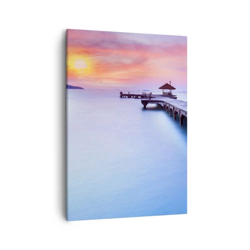 Canvas picture - Sea of Calm to the Horizon - 50x70 cm