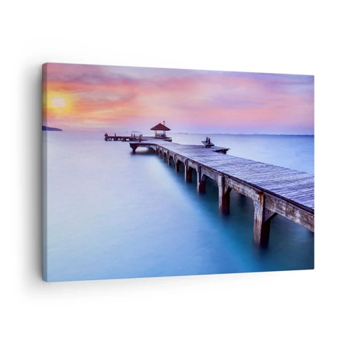 Canvas picture - Sea of Calm to the Horizon - 70x50 cm