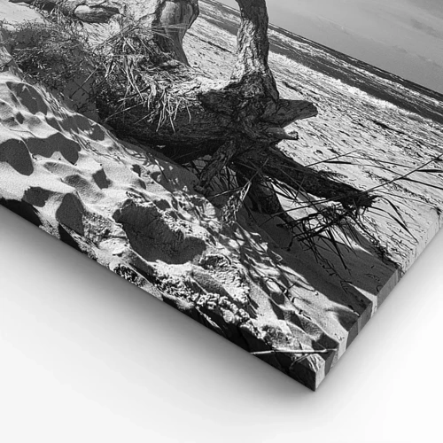 Canvas picture - Seaside Sculpture - 40x40 cm