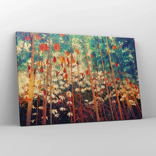 Canvas picture - Secret Life of Leaves - 120x80 cm