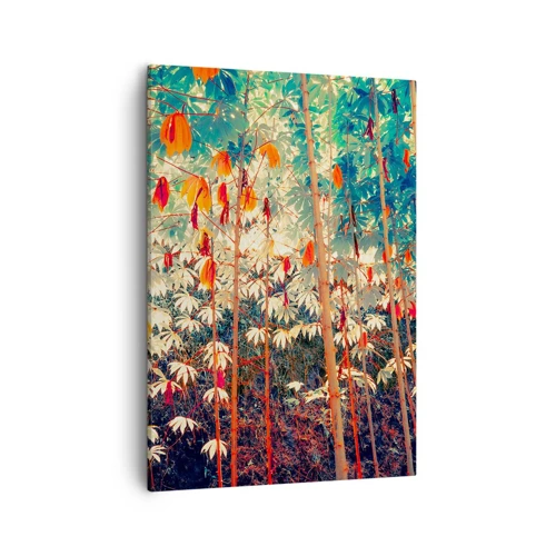 Canvas picture - Secret Life of Leaves - 50x70 cm