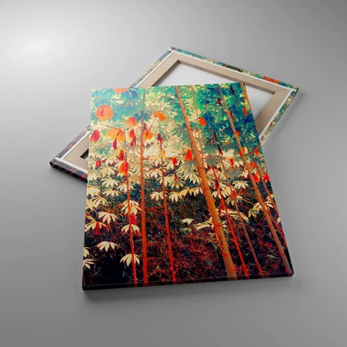 Canvas picture - Secret Life of Leaves - 50x70 cm