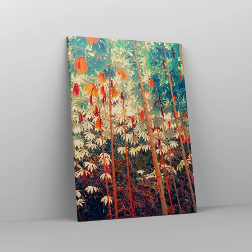 Canvas picture - Secret Life of Leaves - 50x70 cm