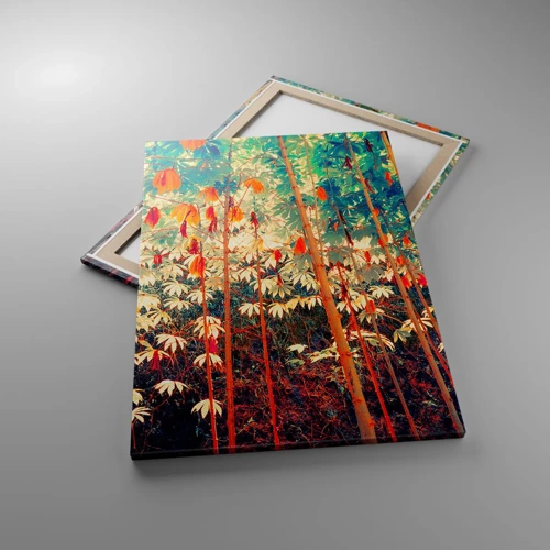 Canvas picture - Secret Life of Leaves - 70x100 cm