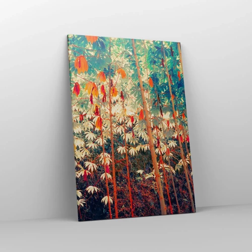 Canvas picture - Secret Life of Leaves - 70x100 cm