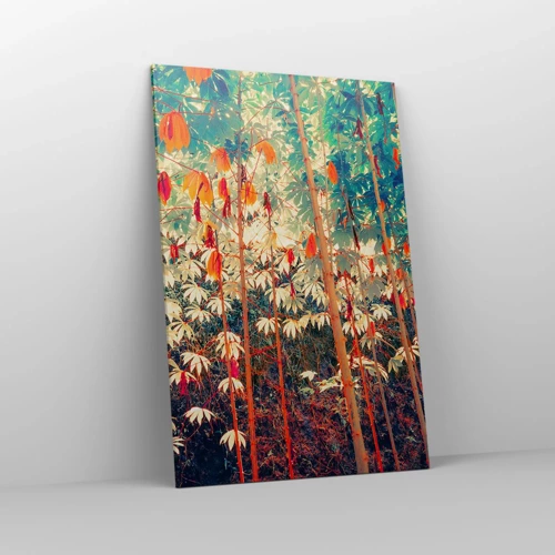 Canvas picture - Secret Life of Leaves - 80x120 cm