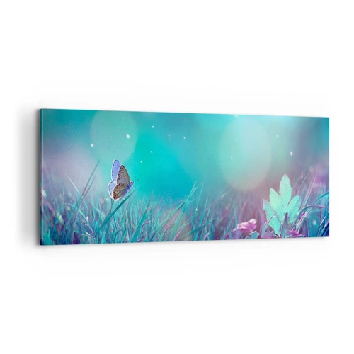 Canvas picture - Secret Life of a Meadow - 100x40 cm