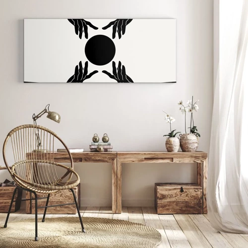 Canvas picture - Secret Sign - 100x40 cm