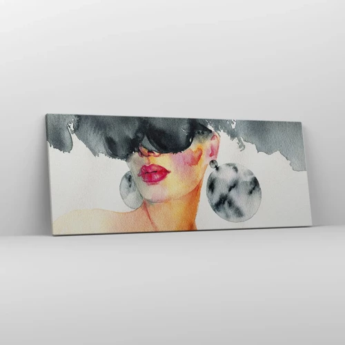 Canvas picture - Secret of Elegance - 100x40 cm