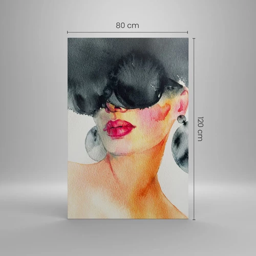 Canvas picture - Secret of Elegance - 80x120 cm
