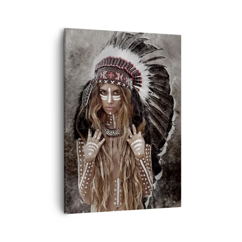 Canvas picture - Secret of the Power of the Tribe - 50x70 cm