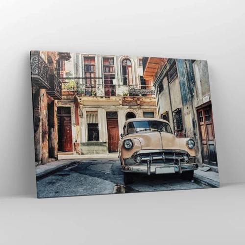 Canvas picture - Siesta in Havana - 100x70 cm