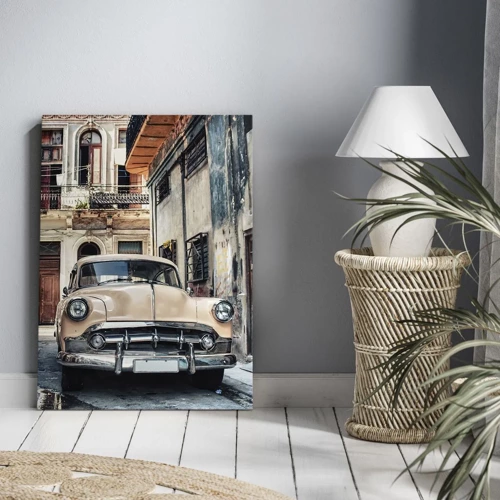 Canvas picture - Siesta in Havana - 50x70 cm