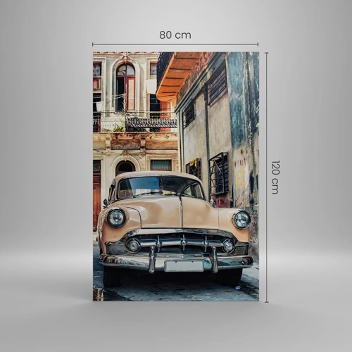 Canvas picture - Siesta in Havana - 80x120 cm