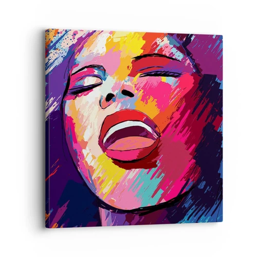 Canvas picture - Sing Your Life Away - 30x30 cm